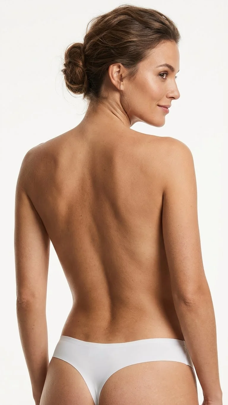 DOMİNANT İz Yapmayan Beyaz Brazilian Külot - Ek Görünüm